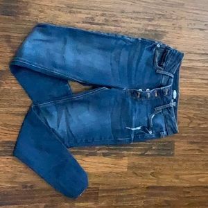 Dark wash, old navy rockstar jeans